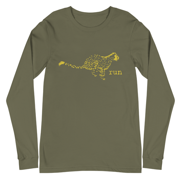 Run Fast Cheetah Long Sleeve