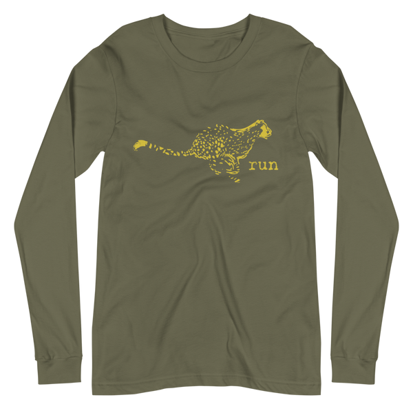Run Fast Cheetah Long Sleeve